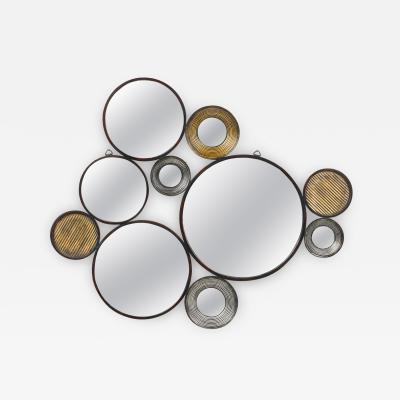 Wall Sculpture With Mirrors