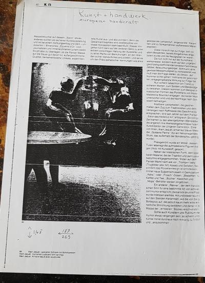 Wall mounted fibre glass Bar attributed to Alain Jacquet 