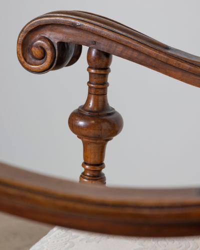 Walnut Armchair Tuscany 18th Century