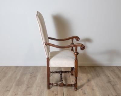 Walnut Armchair Tuscany 18th Century
