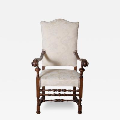 Walnut Armchair Tuscany 18th Century