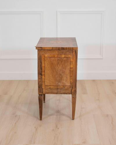 Walnut Bedside Table nightstand Louis XVI Style xix Century