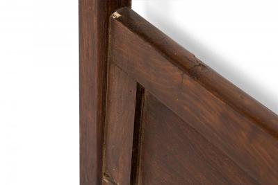 Walnut Bentwood Twin Bed