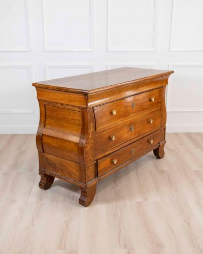 Walnut Chest Of Drawers Louis Philippe First Half Of The 19th Century