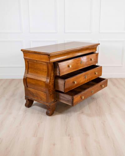 Walnut Chest Of Drawers Louis Philippe First Half Of The 19th Century