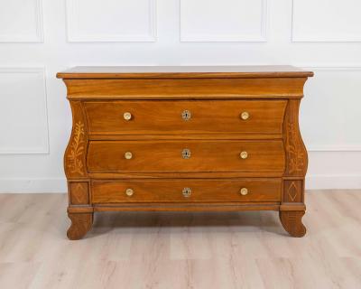 Walnut Chest Of Drawers Louis Philippe First Half Of The 19th Century