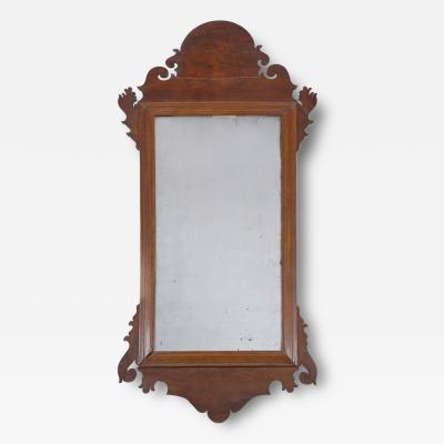 Walnut Chippendale Mirror