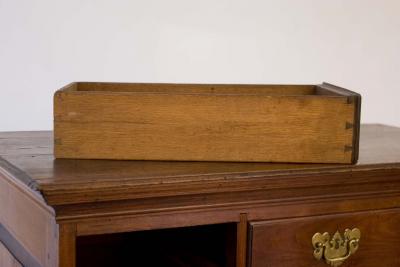 Walnut Chippendale Semi High Chest of Drawers