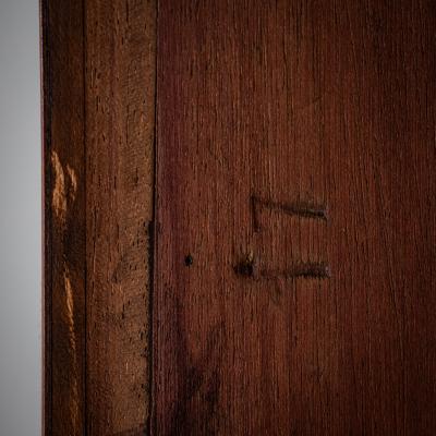 Walnut Console Table Italy Mid 20th Century