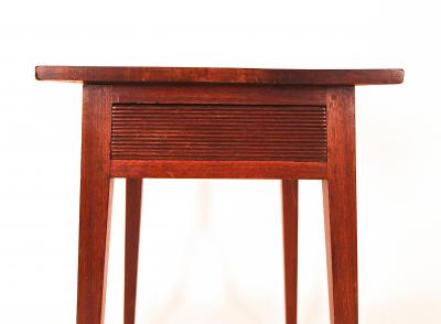 Walnut Hepplewhite One Drawer Stand