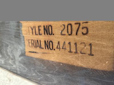 Walnut Lane Altavista Waterfall Front Art Deco Blanket Chest