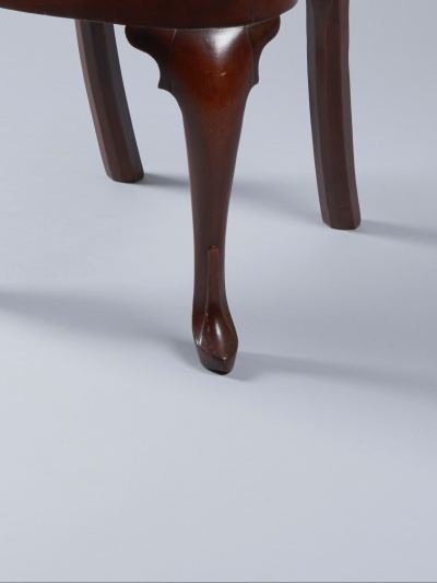 Walnut Queen Anne Balloon Seat Side Chair