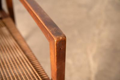 Walnut Sculptural String Chair Crafted in the Irving Sabo Studio for JGFurniture