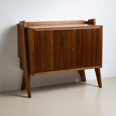 Walnut Sideboard Italy 1950s