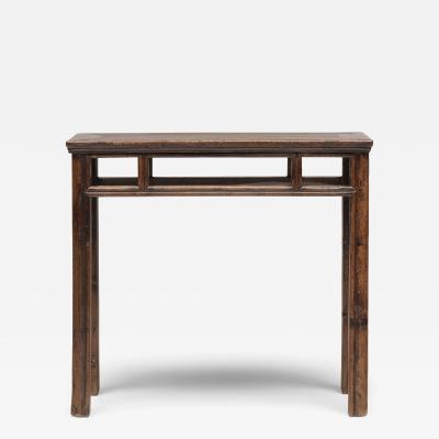 Walnut Top Half Table