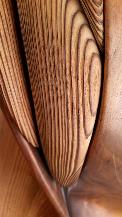 Walnut Wall Sculpture
