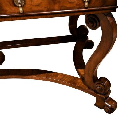 Walnut William Mary Style Library writing table