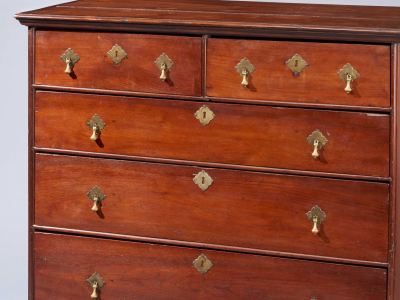 Walnut William and Mary Chest of Drawers