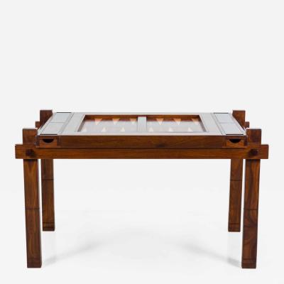 Walnut Wood Backgammon Table