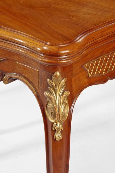 Walnut antique card tables