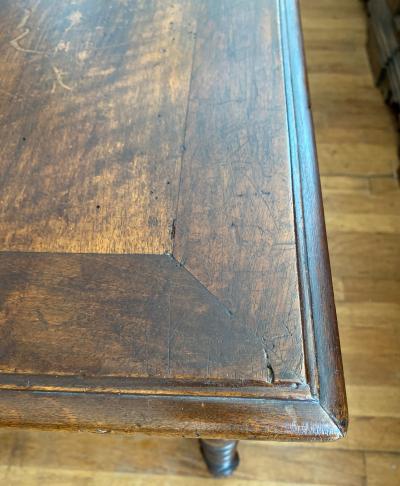 Walnut writing table Circa 1840