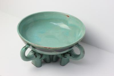 Walter Bosse Ceramic Elephant Bowl Designed by Walter Bosse 1928 Austria