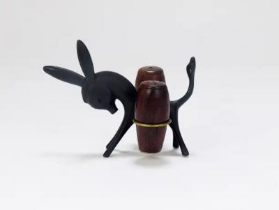 Walter Bosse Walter Bosse Donkey Salt and Pepper Shaker Set Herta Baller Austria 1950s