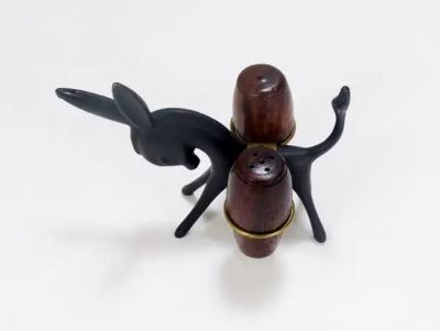 Walter Bosse Walter Bosse Donkey Salt and Pepper Shaker Set Herta Baller Austria 1950s