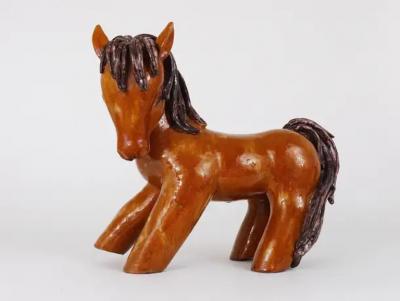 Walter Bosse Walter Bosse Huge Pottery Ceramic Horse Sculpture Austria 1950s