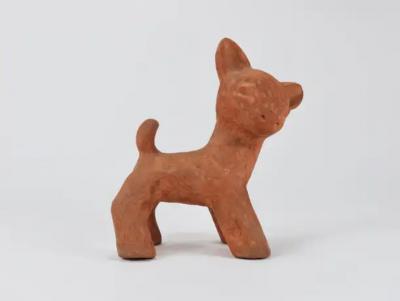 Walter Bosse Walter Bosse Large Baby Deer Pottery Ceramic Sculpture Austria 1920s