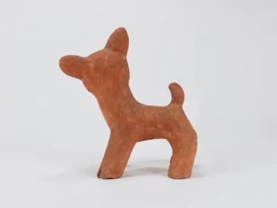 Walter Bosse Walter Bosse Large Baby Deer Pottery Ceramic Sculpture Austria 1920s