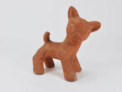 Walter Bosse Walter Bosse Large Baby Deer Pottery Ceramic Sculpture Austria 1920s