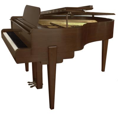 Walter Darwin Teague Streamline Moderne Walnut Steinway Baby Grand by Walter Darwin Teague