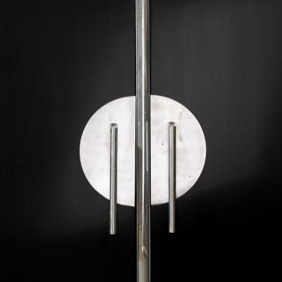 Walter Dorwin Teague Art Deco Machine Age Ebonized Walnut Aluminum Sideboard by Walter Dorwin