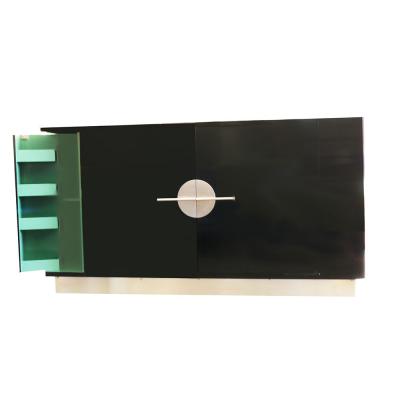 Walter Dorwin Teague Machine Age Art Deco Sideboard by Walter Dorwin Teague