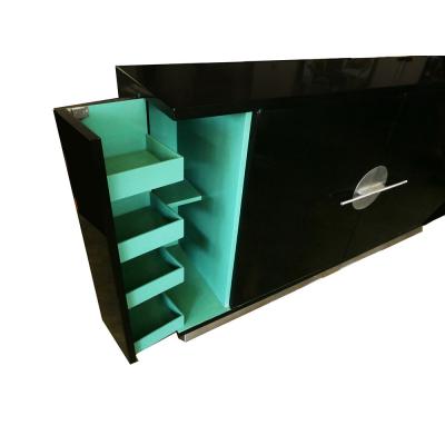 Walter Dorwin Teague Machine Age Art Deco Sideboard by Walter Dorwin Teague