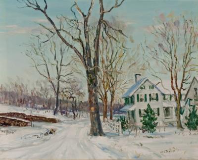 Walter Emerson Baum Fresh Snowfall