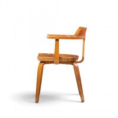 Walter Gropius Walter Gropius W199 Bauhaus for Thonet Mid Century Bentwood Chairs Set of 4