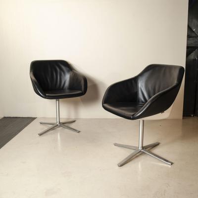 Walter Knoll Pearson Lloyd set of two lounge chairs 90 s