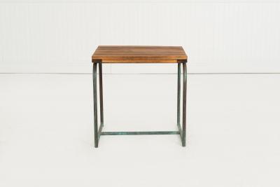 Walter Lamb Early Walter Lamb Bronze Occasional Table circa 1945