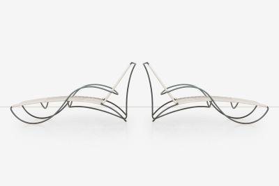 Walter Lamb Pair of Walter Lamb Bronze Chaise Lounges for Brown Jordan Model C 4700 1960