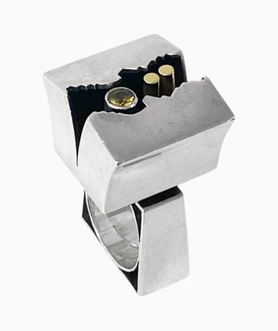 Walter Schluep Walter Schluep Sterling silver 18K Gold Ring
