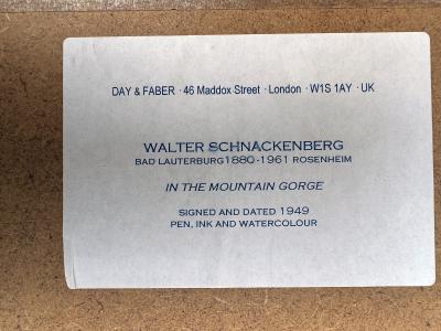 Walter Schnackenberg Scary Nightmare Monsters Emerge from the Mountains