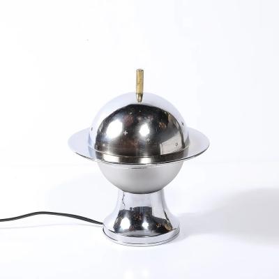 Walter Von Nessen Art Deco Machine Age Constellation Table Lamp by Walter Von Nessen for Chase