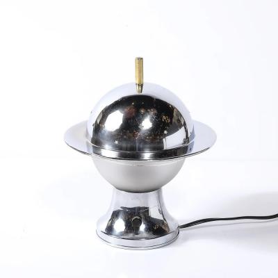 Walter Von Nessen Art Deco Machine Age Constellation Table Lamp by Walter Von Nessen for Chase