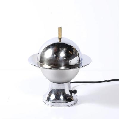 Walter Von Nessen Art Deco Machine Age Constellation Table Lamp by Walter Von Nessen for Chase