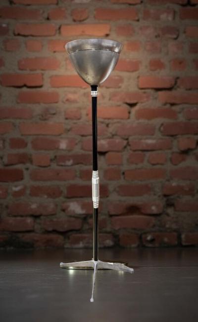 Walter Von Nessen Art Deco Walter Von Nessen Style Machine Age Industrial Floor Lamp 1930s