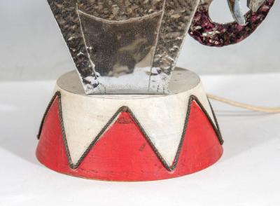Walter Von Nessen Exceptional Modernist Art Deco Circus Elephant Lamp by Walter Von Nessen