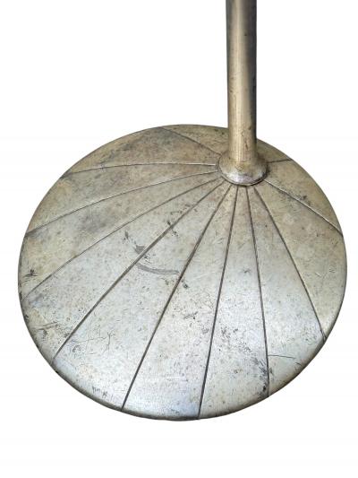 Walter Von Nessen NICKELED BRONZE ART DECO FIRE TOOLS BY WALTER VON NESSEN