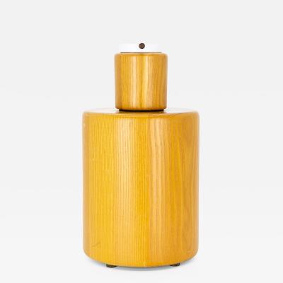 Walter Von Nessen Walter Von Nessen Mid Century Teak Table Lamp